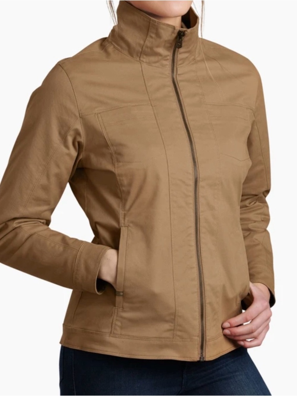 Kuhl Flannel Lined Canvas Jacket Women’s Size XL